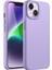 Apple iPhone 15 Kılıf Kadife Lansman Soft Yumuşak Liquid Silikon Kamera Korumalı Kapak 3