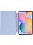 Samsung Galaxy Tab S7 Plus SM-T970 12.4" Kılıf Uyku Modlu Kalem Bölmeli Arkası Yumuşak Silikon Smart Standlı Kapaklı Tri Folding Tablet Kılıfı Koyu Yeşil 5
