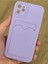Apple iPhone 12 Kılıf Kamera Lens Korumalı Kartlıklı Cüzdanlı Yumuşak Silikon Kapak 3