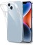 Apple iPhone 14 Plus Kılıf Şeffaf Renksiz Esnek Silikon Kapak 1