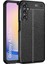 Samsung Galaxy A25 Kılıf Kamera Çıkıntılı Deri Görünümlü Dikiş Desenli Koruyucu Kapak Kilif 2