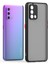 Oppo A74 Kılıf Mat Parmak Izi Yapmaz Kamera Korumalı Renkli Tuşlu Sert Silikon Kapak 4