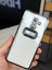 Samsung Galaxy J8 Kılıf Şeffaf Parlak Kenarlı 1