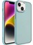 Apple iPhone 13 Kılıf Metal Çerçeve Hassas Butonlu Renkli Buzlu Şeffaf Transparan Kapak 1