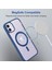 Apple iPhone 11 Kılıf Magsafe Wireless Şarj Özellikli Tam Koruma Renkli Sert Silikon Ege Kapak 3