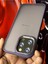 Apple iPhone 14 Pro Max Kılıf Metal Çerçeve Hassas Butonlu Renkli Buzlu Şeffaf Transparan Kapak 4