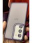Samsung Galaxy S23 Kılıf Metal Çerçeve Hassas Butonlu Renkli Buzlu Şeffaf Transparan Kapak 4