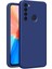 Xiaomi Redmi Note 8 Kılıf Kadife Lansman Soft Yumuşak Liquid Silikon Kamera Korumalı Mara 1