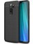 Xiaomi Redmi Note 8 Pro Kılıf Rugan Armor Deri Görünümlü Parmak İzi Yapmaz Dayanıklı Niss Silikon Kapak 1