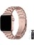 Apple Watch Series 1/2/3/4/5/6/7/8/se Ultra 49MM Kordon Paslanmaz Çelik Stainless Steel Baklalı Ayarlanabilir Akıllı Saat Kordonu ve Ayarlama Aparatı 1