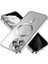 Apple iPhone 11 Pro Max Kılıf Kamera Lens Korumalı Magsafe Şarj Kilifi Şeffaf Renkli Yumuşak Kapak 1