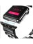 Apple Watch Series 1/2/3/4/5/6/7/8/se Ultra 45MM Kordon Paslanmaz Çelik Stainless Steel Baklalı Ayarlanabilir Akıllı Saat Kordonu ve Ayarlama Aparatı 4