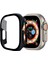 Apple Watch Seri 1/2/3/4/5/6/7/8/SE/Ultra 38mm 40mm 41mm 42mm 44mm 45mm 49mm Kasa ve Ekran Koruyucu 360 Koruma 1