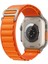 Apple Watch Seri 1/2/3/4/5/6/7/8/SE/Ultra 38mm 40mm 41mm 42mm 44mm 45mm 49mm Renkli Dikişsiz Kumaş Alpine Loop Kordon 1