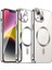 Apple iPhone 14 Kılıf Kamera Lens Korumalı Magsafe Şarj Kilifi Şeffaf Renkli Yumuşak Kapak 4