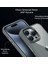 Apple iPhone 15 Pro Max Kamera Çıkıntılı Kenarı Renkli Arkası Şeffaf Hassas Butonlu Kılıf 3