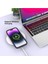 Apple iPhone 15 Pro Max Kılıf Kamera Çıkıntılı Margsafe Wireless Şarj Destekli Kenarı Renkli Hassas Butonlu Kapak 4