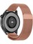 Xiaomi Watch S1 - S1 Pro - S1 Active 46MM 22MM Uyumlu Metal Hasır Örgü Mıknatıslı Milano Loop Kordon 2