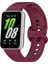 Samsung Galaxy Fit 3 Uyumlu Renkli A+ Kalite Kordon Kayış Bileklik Klasik Kaliteli Silikon 1