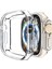 Apple Watch 8 Ultra 49MM Kasa ve Ekran Koruyucu 360 Tam Koruma Yumuşak Silikon Kılıf 1