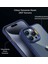Apple iPhone 15 Pro Max Kılıf Kamera Çıkıntılı Kenarı Renkli Arkası Şeffaf Hassas Butonlu Kapak 3