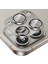 Apple iPhone 15 Pro Max Kamera Lens Koruyucu Metal Çerçeveli Tam Koruma Temperli Cam 2