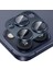 Apple iPhone 15 Pro Kamera Lens Koruyucu Metal Çerçeveli Tam Koruma Temperli Cam 2