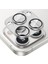 Apple iPhone 15 Pro Kamera Lens Koruyucu Metal Çerçeveli Tam Koruma Temperli Cam 2