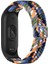 Xiaomi Mi Band Uyumlu Hasır Örgü Kumaş Kordon Kayış Bileklik 1