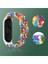 Xiaomi Mi Band Uyumlu Hasır Örgü Kumaş Kordon Kayış Bileklik 5