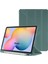 Samsung Galaxy Tab S6 Lite SM-P610 P617 Kılıf Tri Folding Standlı Kalemlikli Kalem Bölmeli 3 Katlamalı Standlı Uyku Modlu Smart Kapak 1