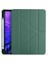 Apple iPad Air 11 10.9 Inç Air 4 5 6 2020 2022 2024 Kılıf Tri Folding Standlı Kalemlikli Kalem Bölmeli 3 Katlamalı Standlı Uyku Modlu Smart Kapak 1