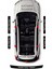 Smart Forfour Karbon Folyo ile Kapı ve Bagaj Eşiği Için Çizilmeye Karşı Koruyucu Set Forfour Yazılı 3