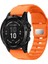 Garmin Fenix 7x Pro / Fenix 7x Quickfit 26MM Yedek Saat Kordonu Silikon Kayış (Yurt Dışından) 5