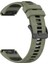 Garmin Fenix 8 47MM / Fenix E 47MM / Quatix 7 Pro Evrensel Silikon Saat Bandı (Yurt Dışından) 1