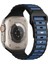Apple Watch Series 10 42MM / 9 8 7 41MM Çift Renkli Silikon Kayış (Yurt Dışından) 1