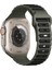 Apple Watch Series 10 46MM / Ultra 2 / Ultra 49MM / 9 8 7 45MM Çift Renkli Silikon Kayış (Yurt Dışından) 1
