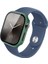 Apple Watch Series 10 46MM Tam Korumalı Temperli Cam Filmli Koruyucu Kılıf (Yurt Dışından) 5