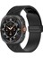 Samsung Galaxy Watch Ultra 47MM Silikon Saat Bandı Manyetik Tokalı Karbon Fiber Doku (Yurt Dışından) 3