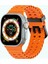 Apple Watch Series 10 46MM / Ultra 2 Ultra 49MM / Series 9 8 7 45MM Silikon Kayış (Yurt Dışından) 2