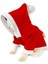 Santa Neo Kapşonlu Polar Noel Yılbaşı Kedi Sweati Kırmızı L 5