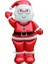 Büyük Boy Folyo Balon Noel Baba Figürlü (155 cm ) 1