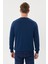 Zincir Desenli Regular Fit Triko Kazak- T-1292 4