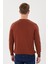 Zincir Desenli Regular Fit Triko Kazak- T-1292 5