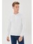 Zincir Desenli Regular Fit Triko Kazak- T-1292 1
