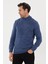 Sarmal Desenli Regular Fit Yün Kazak- T-5003 2