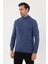 Sarmal Desenli Regular Fit Yün Kazak- T-5003 3