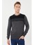 Çizgi Desenli Regular Fit Triko Kazak- T-1281 2
