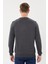 Çizgi Desenli Regular Fit Triko Kazak- T-1281 4