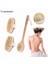 1 Stili Yazın Kuru Cilt Vücut Fırçası Doğal Kıl Ahşap Spa Peeling Banyo Fırçası (Yurt Dışından) 4